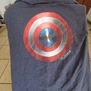 Captain america t shirt size large